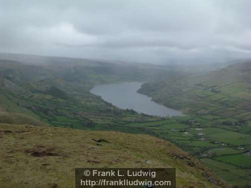 Glencar Lake from King's Mountain